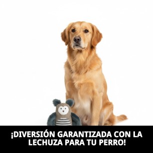 JUGUETE PARA PERRO LECHUZA 22 CM - 2