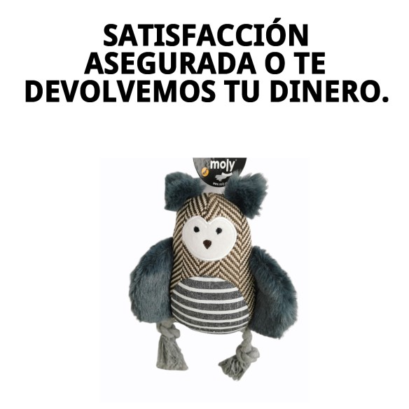 Juguete para Perro Lechuza 22 cm - Diversión Asegurada