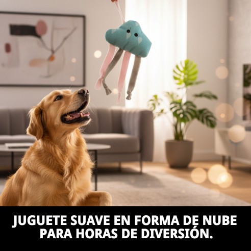 Juguete para Perro Nube 10 cm - Diversión Asegurada