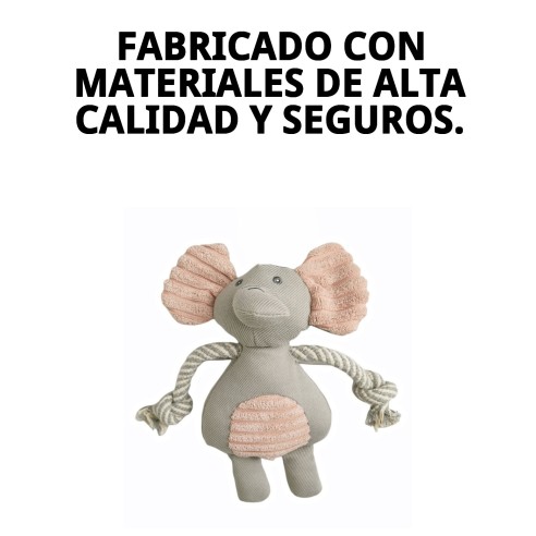Peluche para Perro Dumbo 25 cm - Compañero Ideal para Jugar