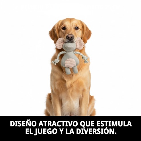 Peluche para Perro Dumbo 25 cm - Compañero Ideal para Jugar