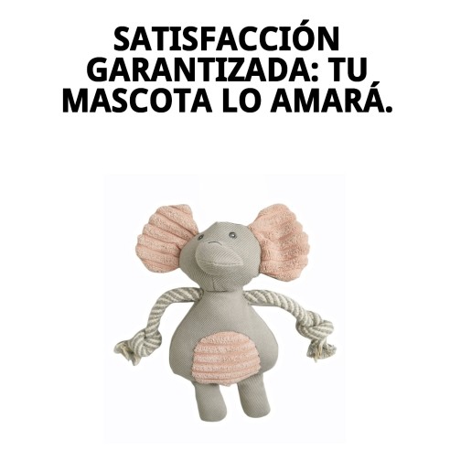 Peluche para Perro Dumbo 25 cm - Compañero Ideal para Jugar