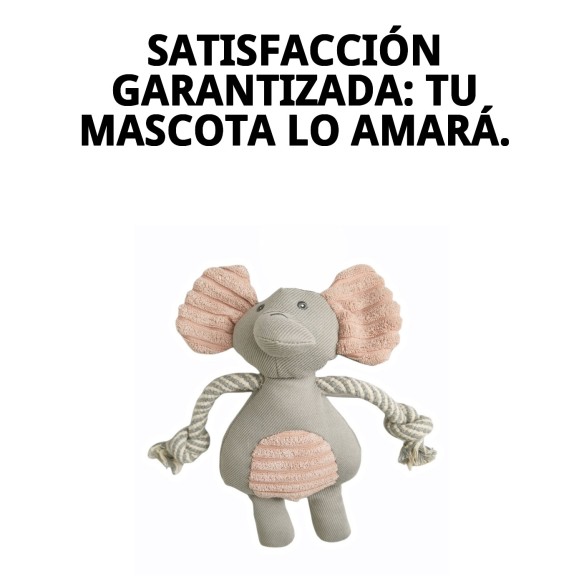 Peluche para Perro Dumbo 25 cm - Compañero Ideal para Jugar