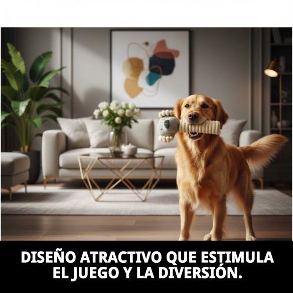 Peluche Osito para Perros de 20 cm | Juguete Ideal y Seguro