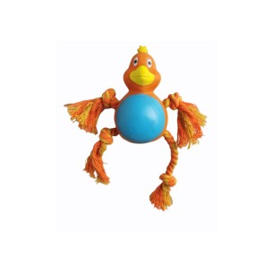 Juguete Mordedor Perro Pollito 21 cm - Diversión Asegurada