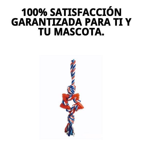 Lanzador Estrella Dental TPR 45cm: Juega y Cuida a tu Mascota