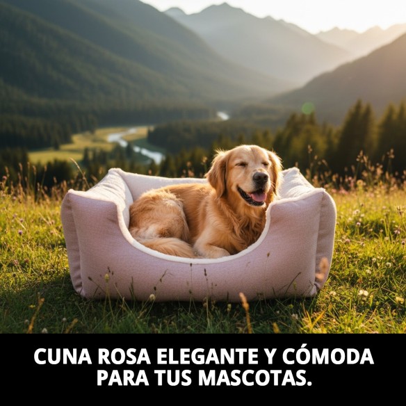 Cuna Rosa T-1 DULCE NEW COLLECTION para tu mascota