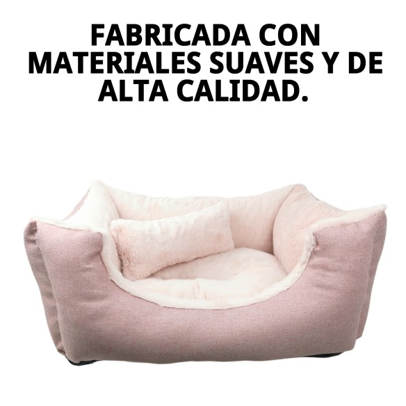 Cuna Rosa Dulce New Collection T-3 75x63x24 cm para Mascotas