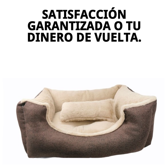 Cuna Marrón T-1 para Perros - New Collection Moly