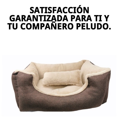 Cuna Marrón T-4 87x70x24 cm para Perros | New Collection Moly