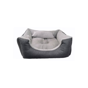 Cuna Gris DULCE New Collection para Mascotas T-1 50x42x21 cm