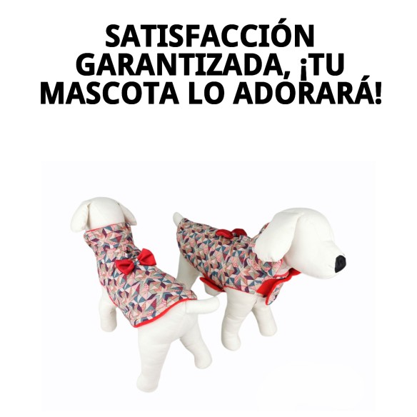 Abrigo Perro Damasco XXS Moly | Estilo y Calidez Razas Pequeñas