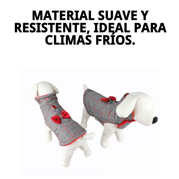 Abrigo Enzo T-S para Mascotas: Estilo y Comodidad