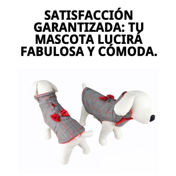 Abrigo Enzo T-S para Mascotas: Estilo y Comodidad