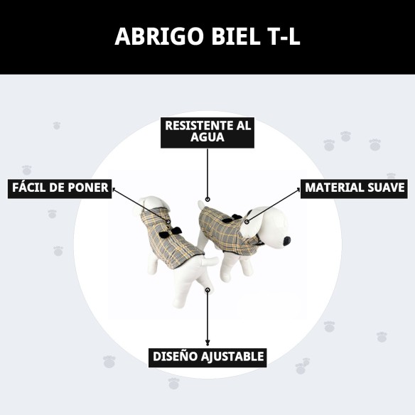 Abrigo Biel T-L | Ropa de Invierno para Perros y Mascotas