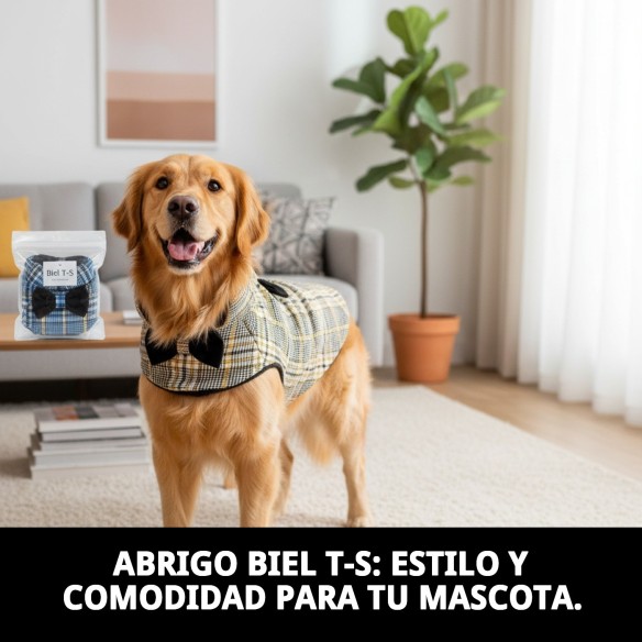 Abrigo Biel T-S: Estilo y Calidez para Tu Mascota