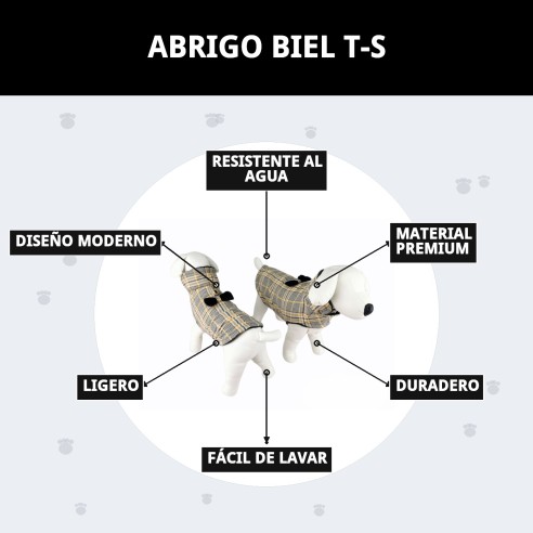 Abrigo Biel T-S: Estilo y Calidez para Tu Mascota