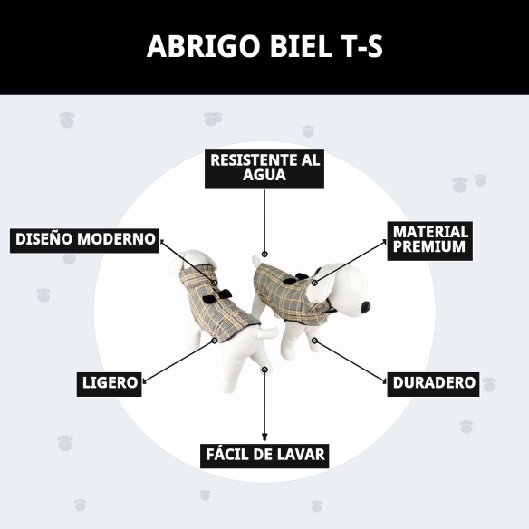 Abrigo Biel T-S: Estilo y Calidez para Tu Mascota