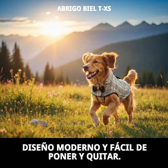 Abrigo Biel T-XS: Estilo y Calidez para tu Mascota