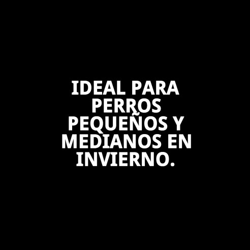 Abrigo Izan T-L para Mascotas: Estilo y Calidez Ideal