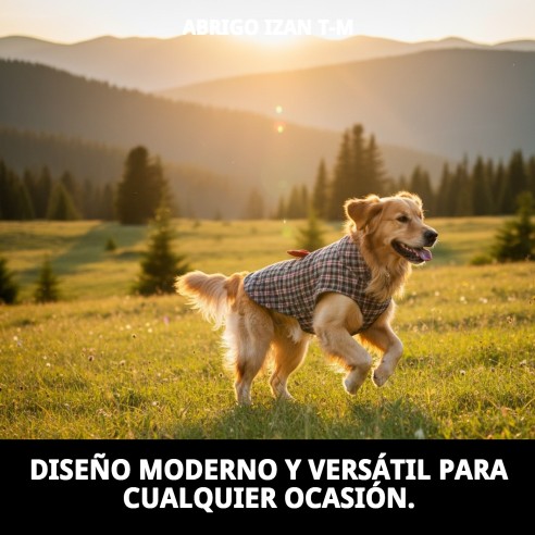 Abrigo Izan T-M: Estilo y Calidez para Tu Mascota