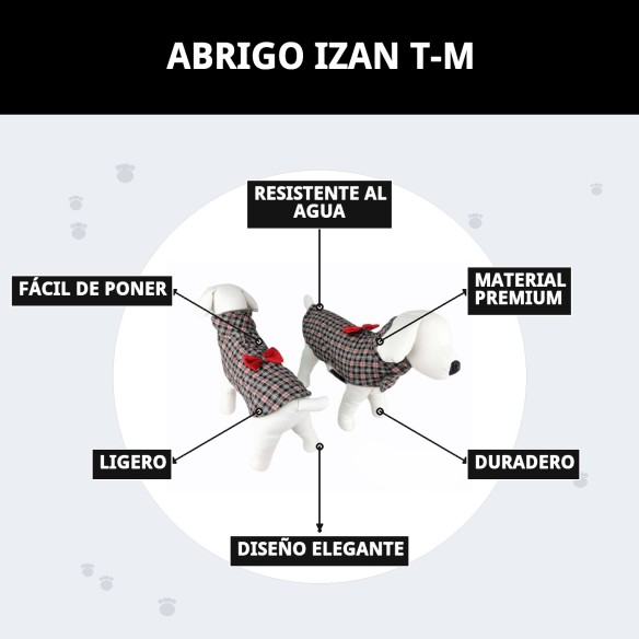 Abrigo Izan T-M: Estilo y Calidez para Tu Mascota