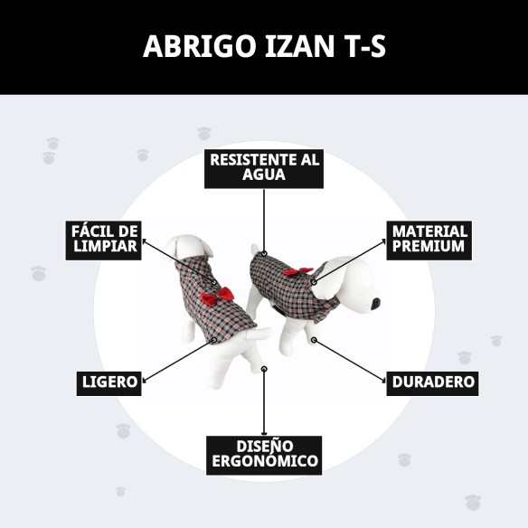 Abrigo Izan T-S: Estilo y Comodidad para Tu Mascota