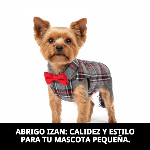 Abrigo Izan T-XXS: Calidez y Estilo para Tu Mascota