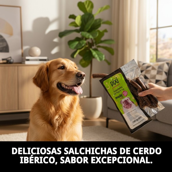 Salchichas de Cerdo Ibérico para Perros - Delicia Gourmet