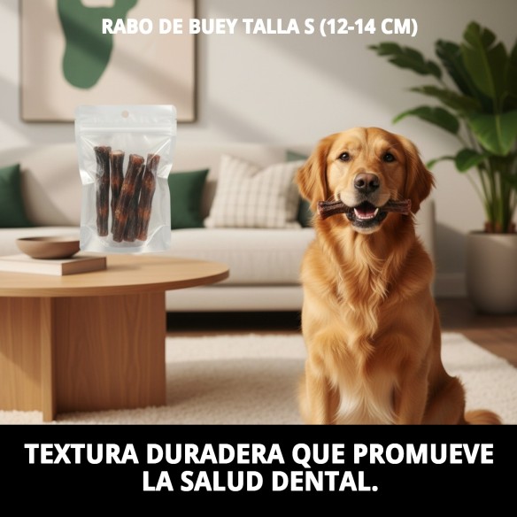 Rabo de Buey S para perros 100% natural y saludable