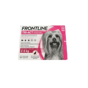 Frontline Tri-Act: Protección total para perros de 2-5 kg