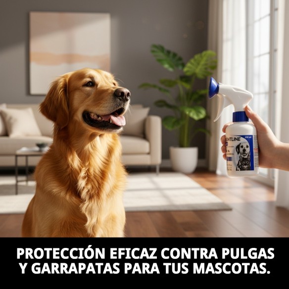 Frontline Spray Antiparasitario para perros y gatos 250 ML