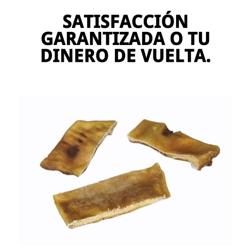 Placa de caravaca para perros de ternera sin pelo 1 kg