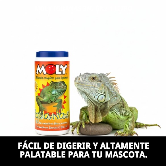 Alimento Completo Moly Iguanas 360g - Nutrición Ideal