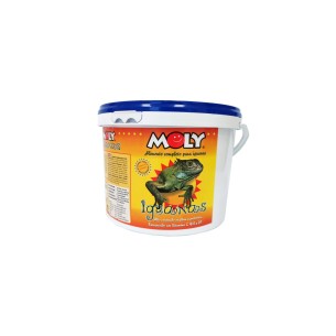 Alimento Profesional Moly Iguanas 3kg para Iguanas Verdes