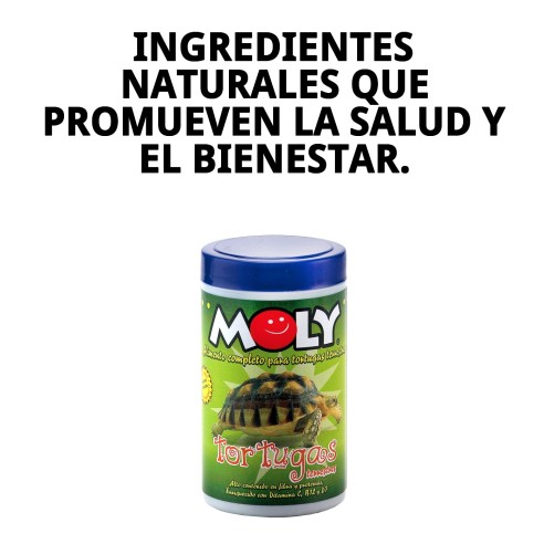 Alimento Premium para Tortugas Terrestres - Moly 250ml