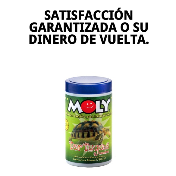 Alimento Premium para Tortugas Terrestres - Moly 250ml