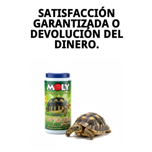 Alimento Nutritivo para Tortugas Terrestres - MOLY 360g