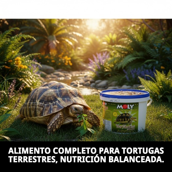 Alimento Premium Moly para Tortugas Terrestres 2,5 kg
