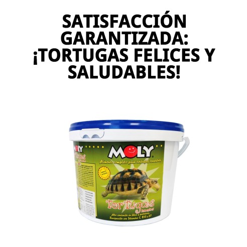 Alimento Premium Moly para Tortugas Terrestres 2,5 kg
