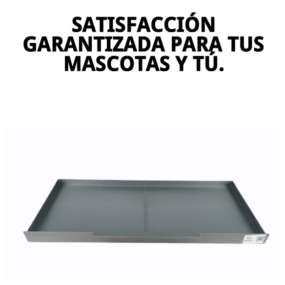 Bandeja Plástico Jaulón de Cría 60 cm para Mascotas