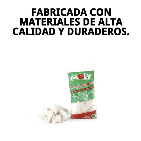 Cama MOLY para Roedores 30g - Comodidad y Calidez
