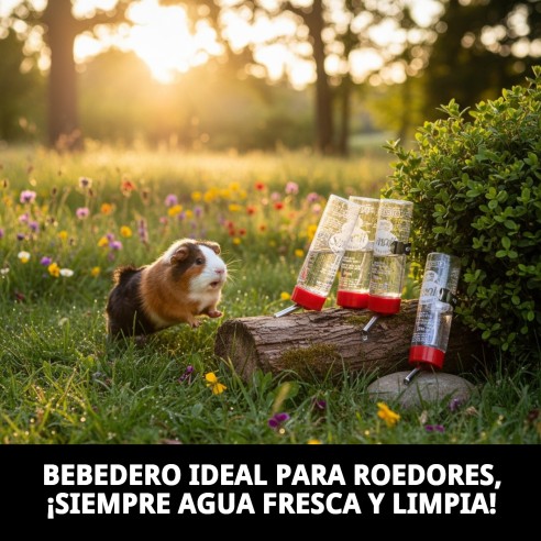 Bebedero para roedores Classic 150 ml - Agua fresca y limpia