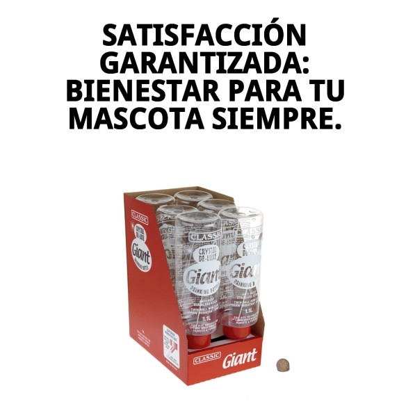 Bebedero para roedores 1100ml - Agua fresca sin goteo