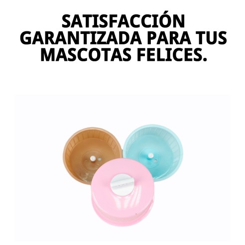 Ruleta Hamster 14.5cm Cerrada - Diversión Segura para Tu Mascota