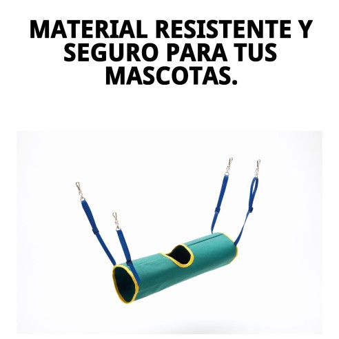 Túnel Jaula para Hurones - Accesorios Divertidos y Seguros