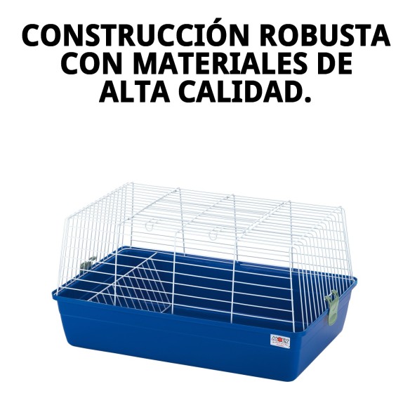 Jaula Cobaya N.1 Desmontable 60 x 36 x 32 cm Ideal para tu Mascota
