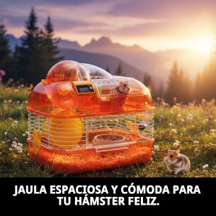 Jaula Hamster Futura N.2 Desmontable 33,5x25x28,8 cm 2