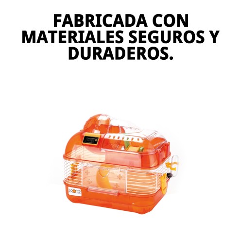 Jaula Hamster Futura N.2 Desmontable 33,5x25x28,8 cm
