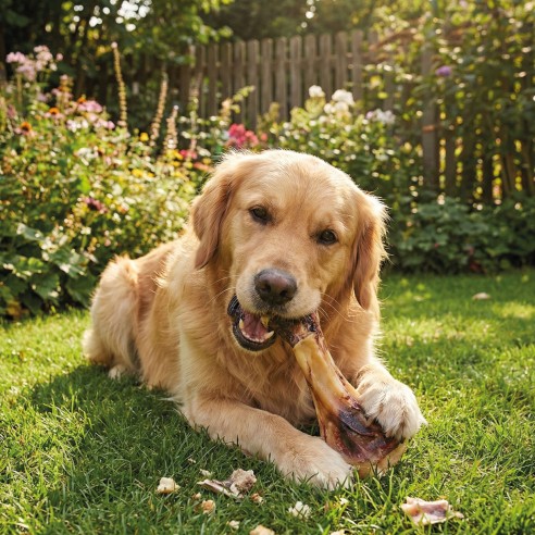 Expositor Medios Huesos de Jamón Pack 2 para Perros